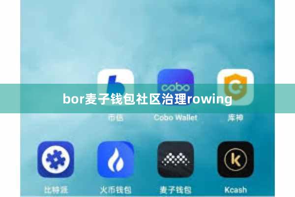 bor麦子钱包社区治理rowing