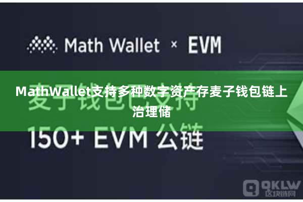 MathWallet支持多种数字资产存麦子钱包链上治理储