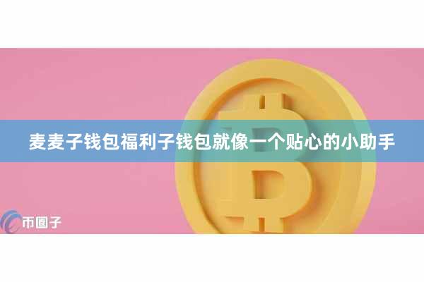 麦麦子钱包福利子钱包就像一个贴心的小助手